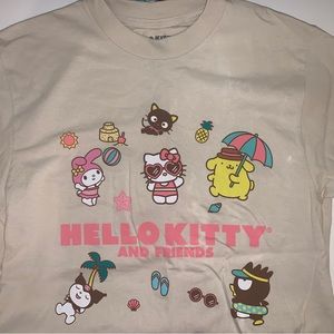 Hello Kitty Beach Friends TShirt Women NEW